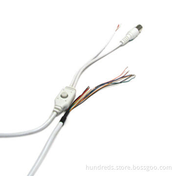 CCTV Cables with BNC and DC Connector Terminal, Waterproof, Selective, Available in Various Colors